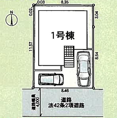 【区画図】 | 東原新築戸建 | 区画図は、土地の形状、境界、道路との関係を詳細に示す図面土地の正確な位置、面積、形状を把握し購入や建築計画の判断に不可欠です。区画整理や開発状況も示され、将来的な土地利用のイメージを掴む上でも重要ね。