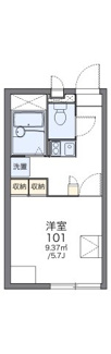 【間取り】 | レオパレスNEMOTO | 画像2