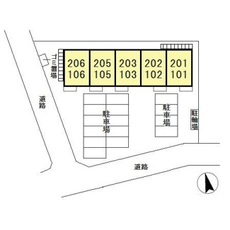 【区画図】 | スカイハイツC