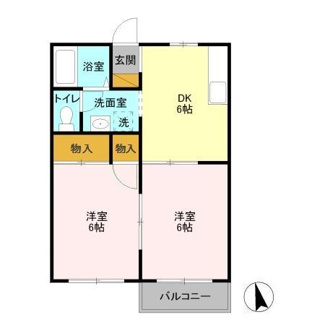 【間取り】 | スカイハイツC