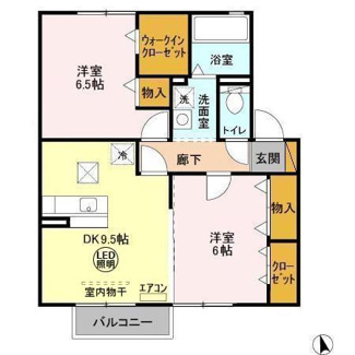 【間取り】 | マローネ Ｂ