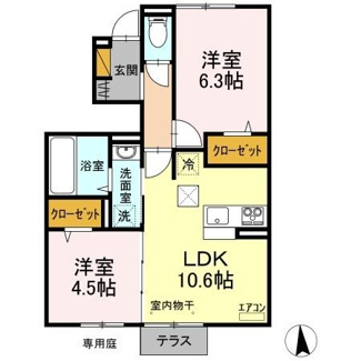 【間取り】 | セレーノ真鍋