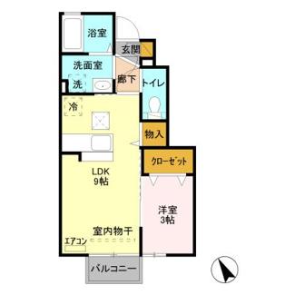 【間取り】 | Spring Court（スプリング コート）