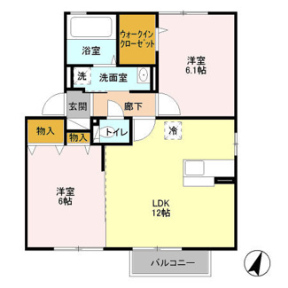 【間取り】 | ボナール Ａ