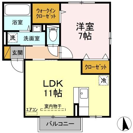 グランモア東台の間取り