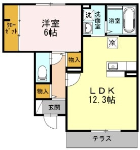【間取り】 | ソレイユ鴨宮