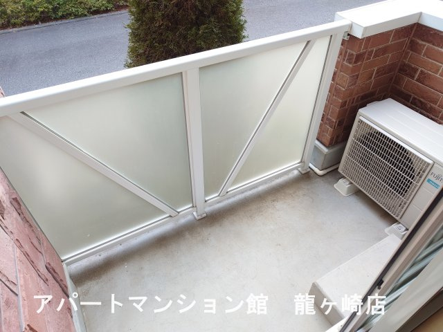 さくらヒルズⅡのバルコニー