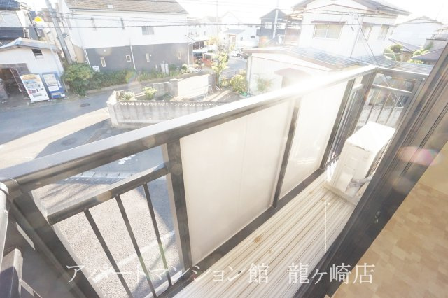 サンライフ古川のバルコニー