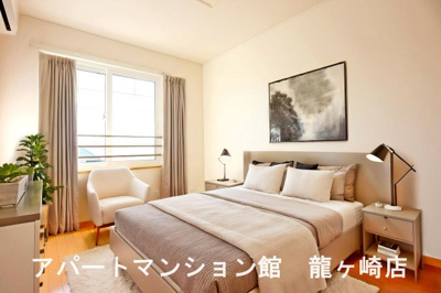 【寝室】 | さくらヒルズ霞台　壱番館 | CGで家具等を配置したものです。実際に家具等は含まれません。