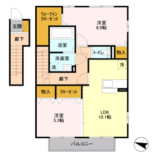 【間取り】 | Axia(アクシア)A