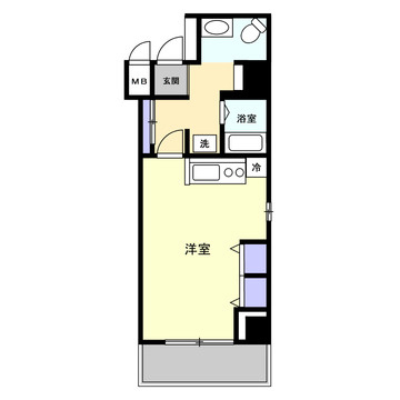 ＷＥＳＴ・Ｋ の間取り