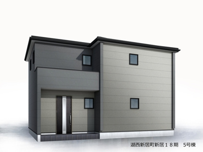 【外観パース】 | 湖西市新居町新居 18期 新築建売 5号棟 | 外観パースです