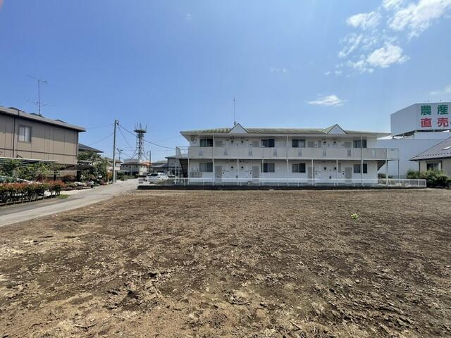 宇都宮市雀の宮1丁目　202.36㎡　売地の外観|Ｂ区画の南側を撮影