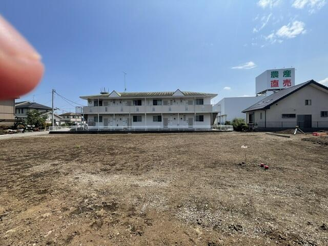 宇都宮市雀の宮1丁目　202.36㎡　売地の外観|Ａ区画の南側を撮影