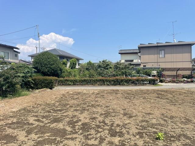 宇都宮市雀の宮1丁目　202.36㎡　売地の外観|Ｂ区画から東側を撮影