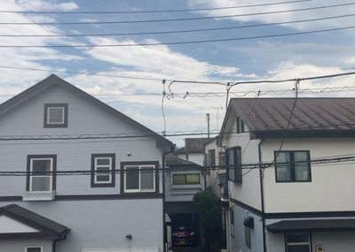 【展望】 | 四谷町新築戸建 | 眺望を気にして物件を探す場合、前面に建物が建っていないか現地で確認しましょう！前面に建物があると景色はもちろん、日当たりや風通しにも影響が出てきます。住んだ時のことを想像しながら現地見学をしましょう。
