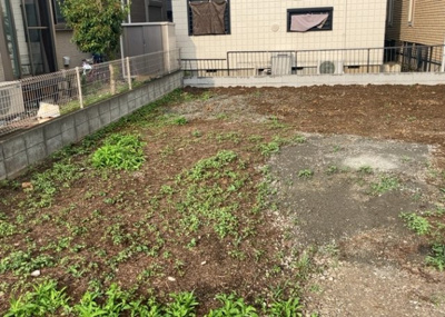 【庭】 | 緑ケ丘新築戸建 | 庭があることでガーデニングや家庭菜園はもちろん、こどもの遊び場やペットを放して遊ぶことができます。また、家の周囲に余裕があるということです。隣地との間があれば、十分な日当たりと、風通しが確保できます。