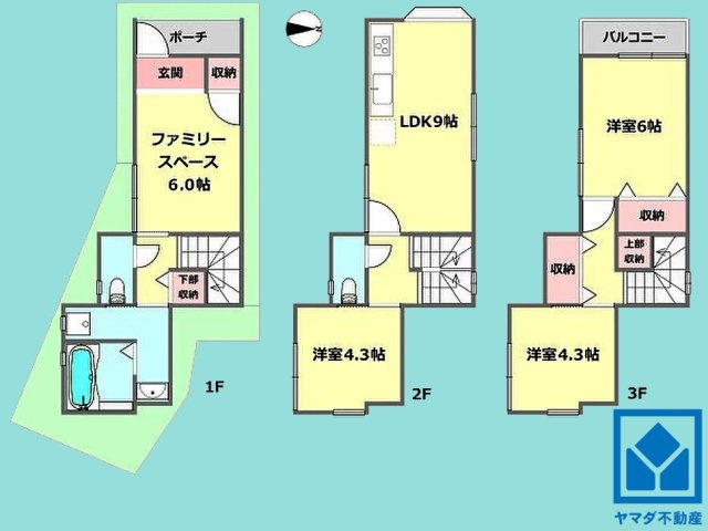 尼崎市玄番北之町の間取り