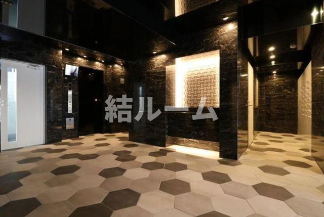 板橋区高島平９丁目の賃貸マンションのロビー