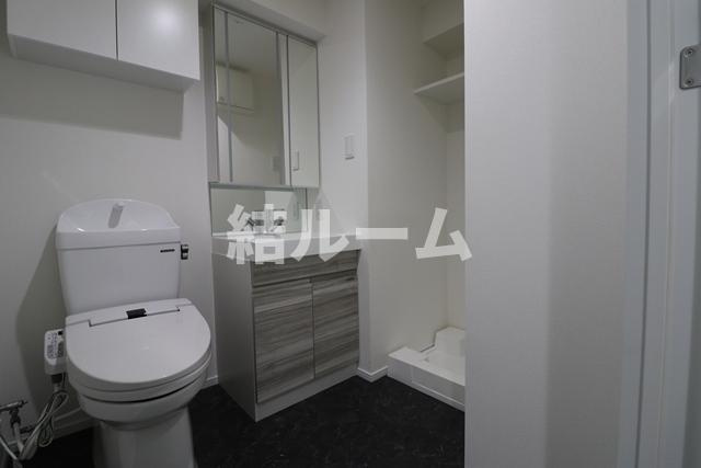 板橋区高島平９丁目の賃貸マンションのトイレ