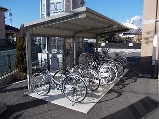 【その他共用部分】 | エスポアメゾンⅡ | 駐輪場です