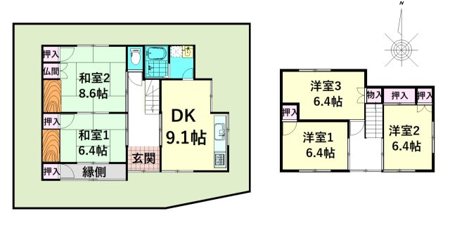 越前市家久　中古戸建