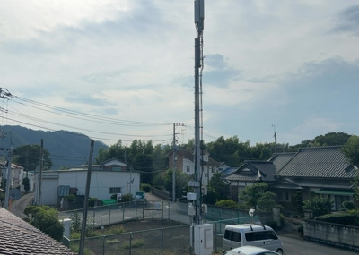 【展望】 | 大島中古戸建 | 眺望を気にして物件を探す場合、前面に建物が建っていないか現地で確認しましょう！前面に建物があると景色はもちろん、日当たりや風通しにも影響が出てきます。住んだ時のことを想像しながら現地見学をしましょう。