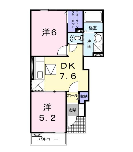 カーサ　モレラの間取り