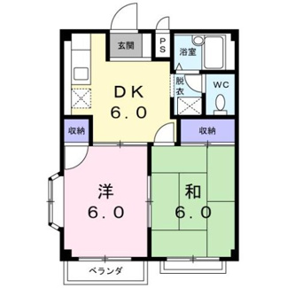 【間取り】 | サニーコーポＭ