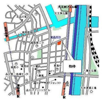 【地図】 | パークキューブ東品川