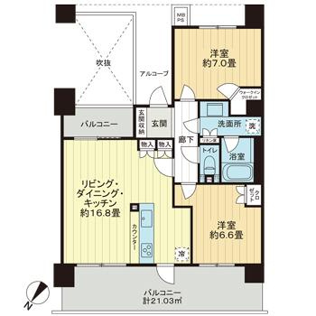 【間取り】 | ライオンズ湘南藤沢グランフォート