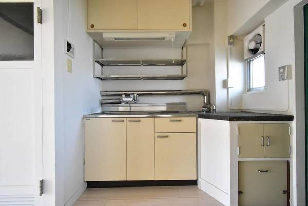 ビレッジハウス郷地3号棟のキッチン|ビレッジハウスの同一物件・同一タイプの間取りの写真です