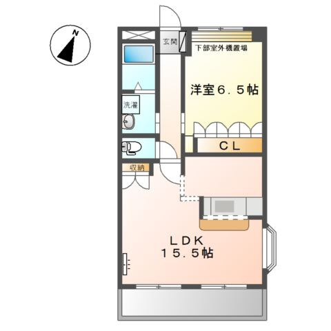 アーバン　グラスの間取り
