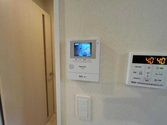 グランディールの内装|カメラ付インターホン