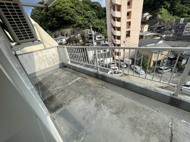 サンフォレスト俵のバルコニー