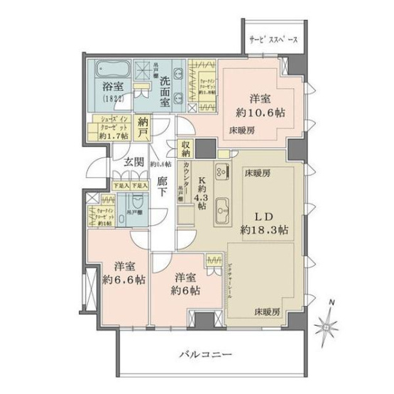【間取り】