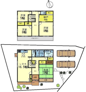 【間取り】 | 間取図