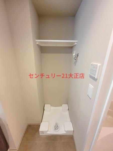 Louis Residence 弁天町の洗面所|★室内洗濯パン★