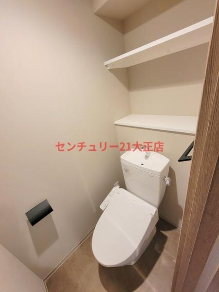 Louis Residence 弁天町のトイレ|★温水洗浄暖房便座付き★