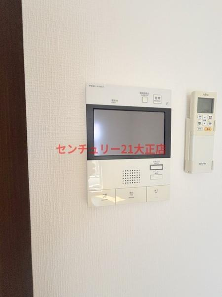 大阪市港区市岡元町１丁目の賃貸マンションのセキュリティ