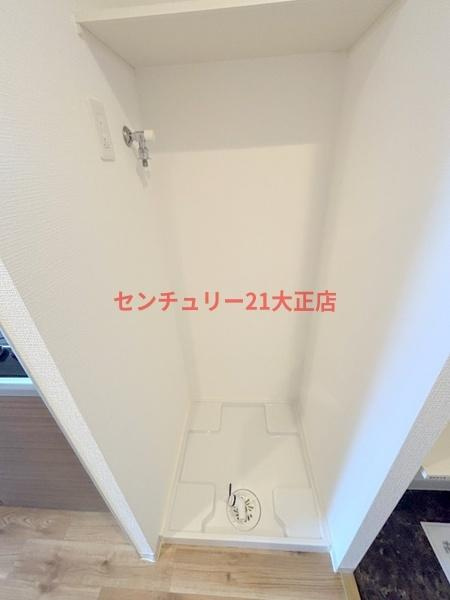 大阪市港区市岡元町１丁目の賃貸マンションの洗面所