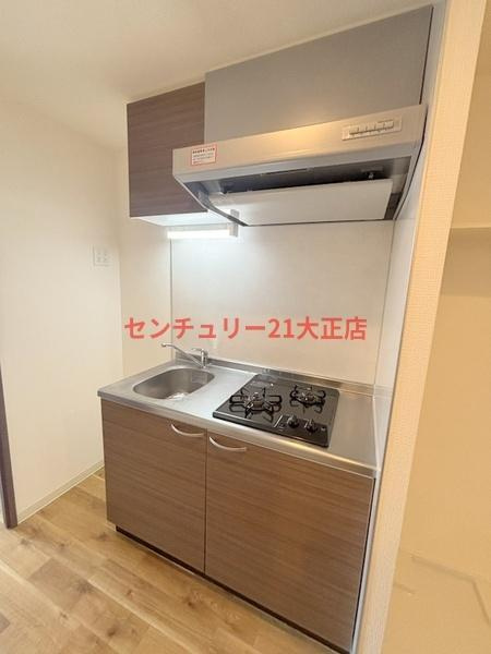大阪市港区市岡元町１丁目の賃貸マンションのキッチン