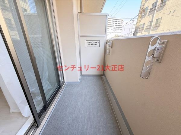 エグゼ大阪BAY CITYのバルコニー