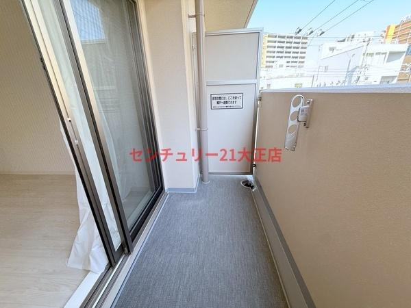 エグゼ大阪BAY CITYのバルコニー