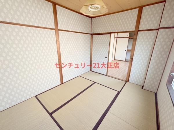 大阪市港区市岡元町２丁目の賃貸マンションの和室