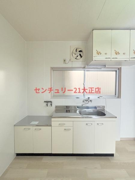 大阪市港区市岡元町２丁目の賃貸マンションのキッチン