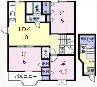 【間取り】 | アネックス　Ｋ