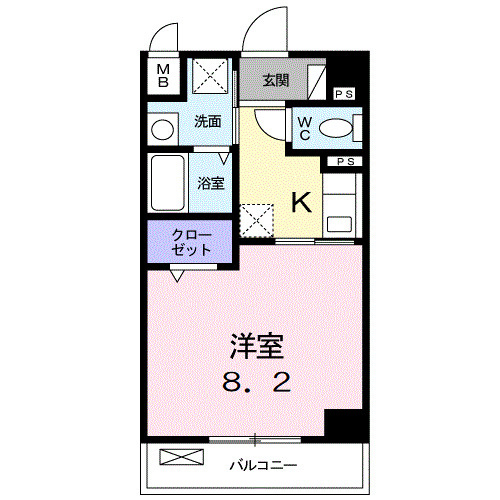 【間取り】 | クラシオンルガール　イシカワⅡ