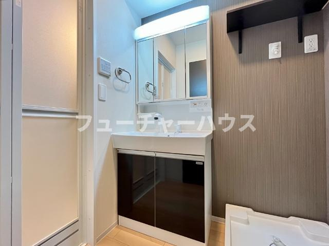 プリマヴェリーナＢ棟（PrimaverinaＢ）の洗面所|洗髪洗面化粧台