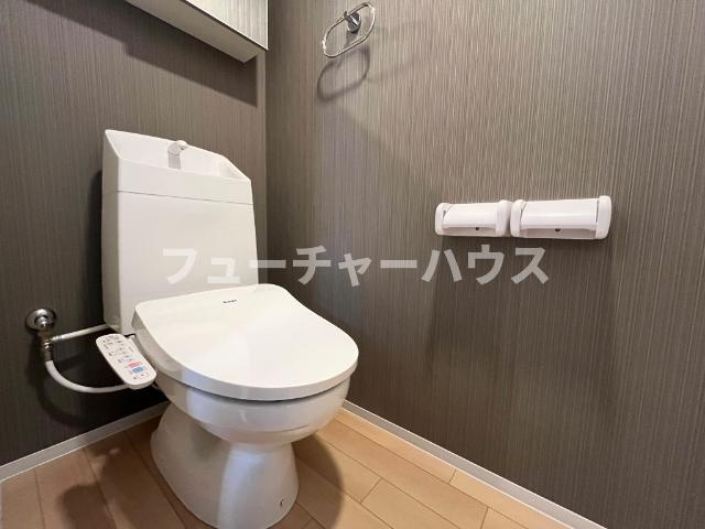 プリマヴェリーナＢ棟（PrimaverinaＢ）のトイレ|シャワー付トイレ